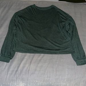 SHEIN long sleeve crop top